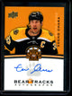2024 Upper Deck Bruins Centennial Zdeno Chara Bear Tracks Autographs SP Bruins
