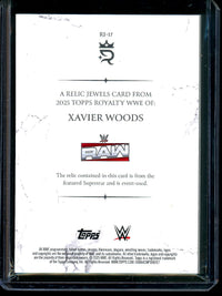 2025 Topps Royalty Xavier Woods Relic Jewels Card /50