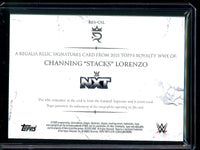 2025 Topps Royalty Channing "Stacks" Lorenzo Regalia Relic Signatures /50