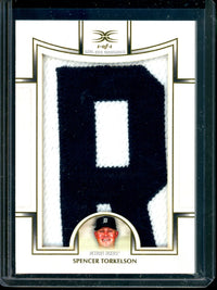 2025 Topps Definitive Spencer Torkelson Nameplate Relic 1/1 #DNC-ST Tigers
