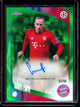 2026 Topps Chrome Franck Ribery Green Lava Refractor Autograph /99 FC Bayern