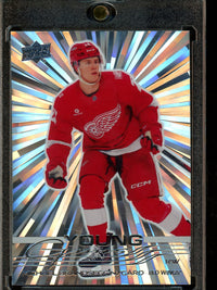 2025 Upper Deck Series 2 Michael Brandseggnygard Young Gun Outburst Rookie Detroit Redwings
