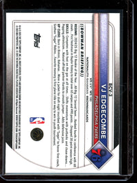 2025 Bowman Chrome VJ Edgecombe Gold Mojo Rookie /50 76ers