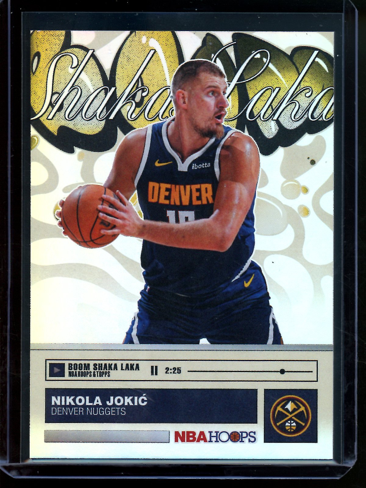 2026 Topps Hoops Nikola Jokic Boom Shaka Laka SP Nuggets