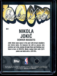 2026 Topps Hoops Nikola Jokic Boom Shaka Laka SP Nuggets
