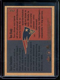 2000 Fleer Tradition Tom Brady Rookies to Watch Patriots