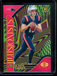 2024 Panini Illusions Drake Maye Illusionists Rookie /399 Patriots