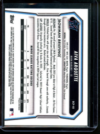 2026 Bowman Chrome Aiva Arquette Bowman Refractor 1st SP /35 Marlins
