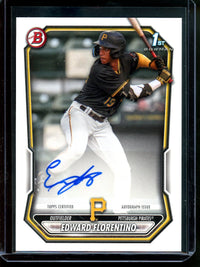 2026 Bowman Edward Florentino 1st Autograph Paper Pirates