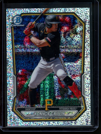 compare product 2026 Bowman Chrome Konnor Griffin Mini Diamond /299 Pirates