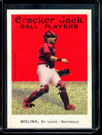 compare product 2004 Topps Cracker Jack Yadier Molina Rookie Card Cardinals
