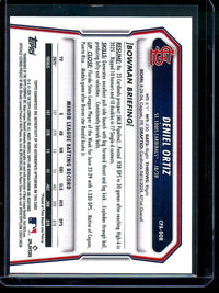 2026 Bowman Chrome Deniel Ortiz 1st Autograph Cardinals