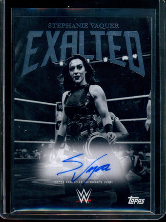compare product 2025 Panini Exalted Stephanie Vaquer Autograph  #BWS-SVR