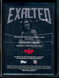 2025 Panini Exalted Stephanie Vaquer Autograph  #BWS-SVR