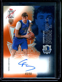 2026 Topps Signature Class Cooper Flagg Rookie Class Autograph Orange /50 Mavericks