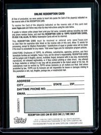 2026 Topps Chrome Robert Whittaker Autograph Variation Geometric Redemption