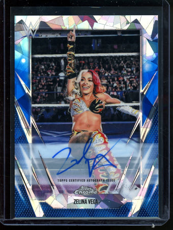 compare product 2026 Topps Sapphire Zelina Vega Sapphire Autograph