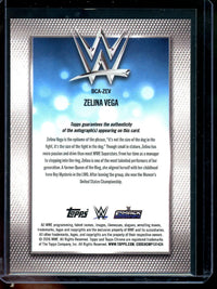 2026 Topps Sapphire Zelina Vega Sapphire Autograph