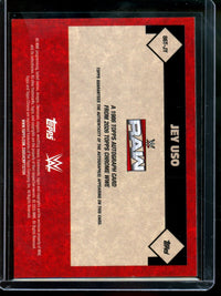 2026 Topps Sapphire Jey Uso Red Sapphire Autograph 1986 /5