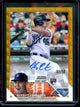 2023 Topps Chrome Kerry Carpenter Gold Shimmer Rookie Autograph /50 Tigers
