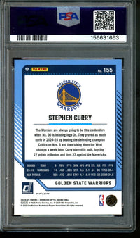 2024 Panini Optic Stephen Curry Dragon Choice SP PSA 9 Warriors