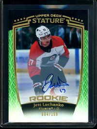 2025 Upper Deck Stature Jett Luchanko Rookie Autograph /199 Flyers
