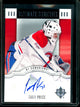 2008 Upper Deck Ultimate Collection Carey Price Rookie Autograph Canadiens