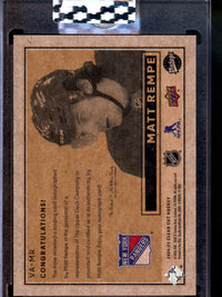 2024 Upper Deck Vintage Matt Rempe Encased Rookie Autograph Rangers