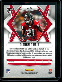 2025 Panini Phoenix DeAngelo Hall Gold Pandora /10 Falcons
