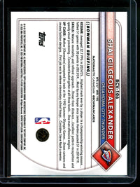 2025 Bowman Sapphire Shai Gilgeous-Alexander Thunder