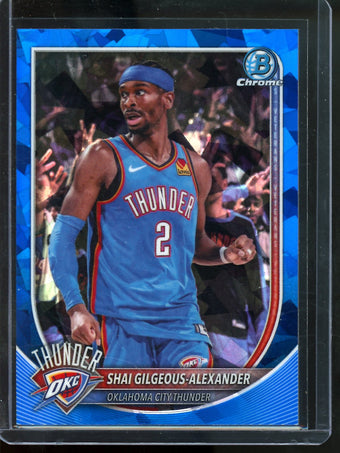 compare product 2025 Bowman Sapphire Shai Gilgeous-Alexander Thunder