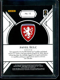 2025 Panini Noir Pavel Sulc Rookie Blue /25 Fifa World Cup Czechia