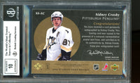 2006 Upper Deck Sweet Shot Sidney Crosby Signature Shots Autograph BGS 8.5 Penguins