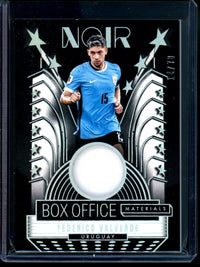 2025 Panini Noir Federico Valverde Box Office Materials Relic /70 #BO-FV Uruguay