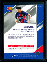 2023 Daka Holocene Lamine Yamal Rookie Card #NO-21 Barcelona