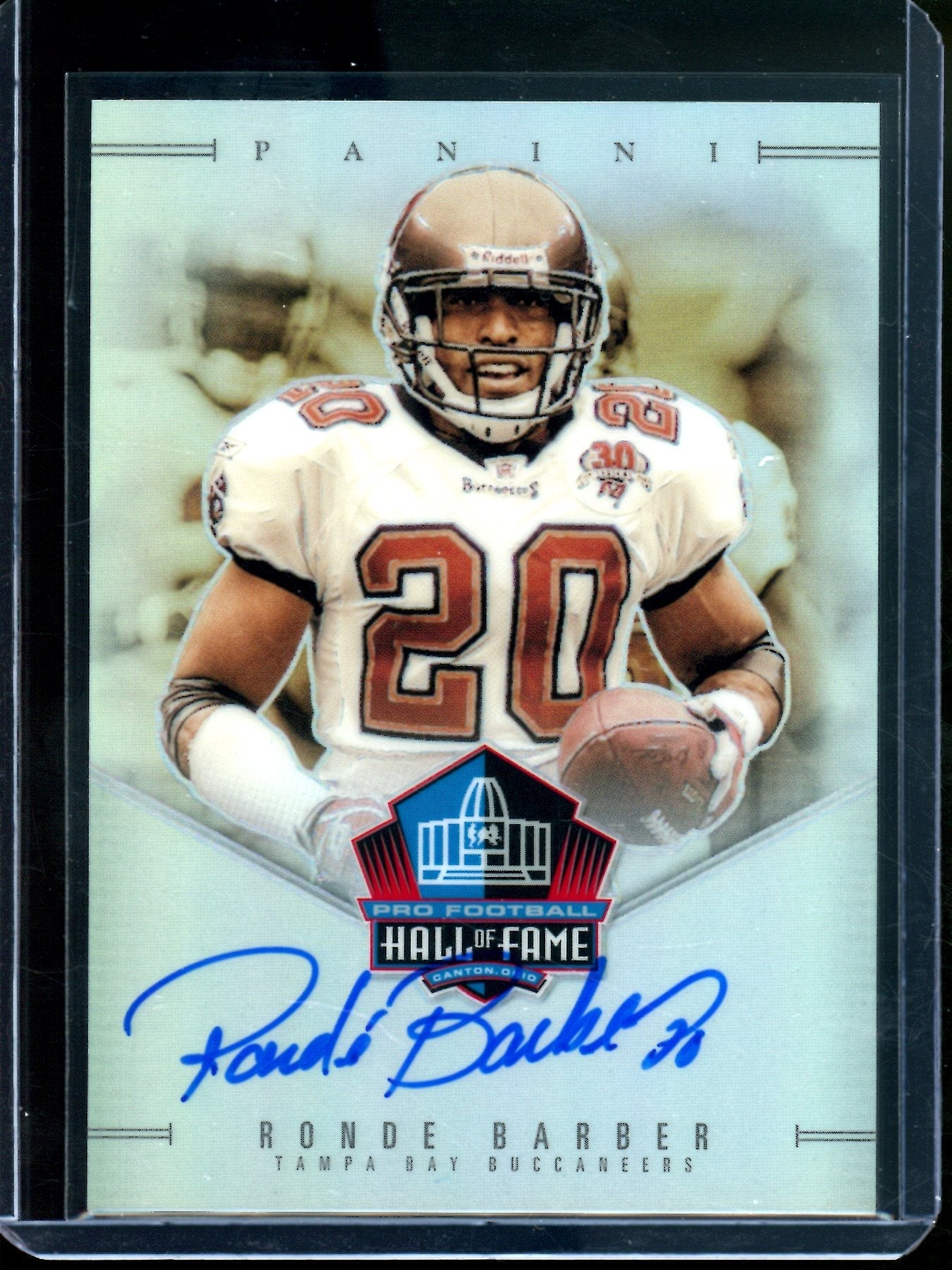 2025 Panini Prizm Ronde Barber Hall Of Fame Autograph /50 Buccaneers