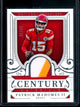 2025 Panini National Treasures Patrick Mahomes Century Materials /99 Chiefs
