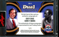 2026 Panini Metal Chevy Chase / Garrett Morris Dual Autograph 1/1