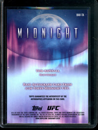 2026 Topps Midnight Tom Aspinall Refractor Autograph