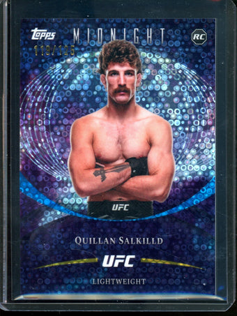 compare product 2026 Topps Midnight Quillan Salkilld Disco Rookie /125