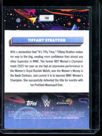 2026 Topps Cosmic Tiffany Stratton Green Sparkle /75