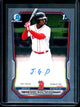 2026 Bowman Chrome Justin Gonzales 1st Autograph Red Sox
