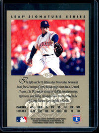 1996 Leaf Signature Series Trevor Hoffman Autograph Silver Padres