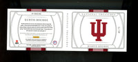 2025 Panini National Treasures Kurtis Rourke Patch Autograph Booklet /75 Hoosiers