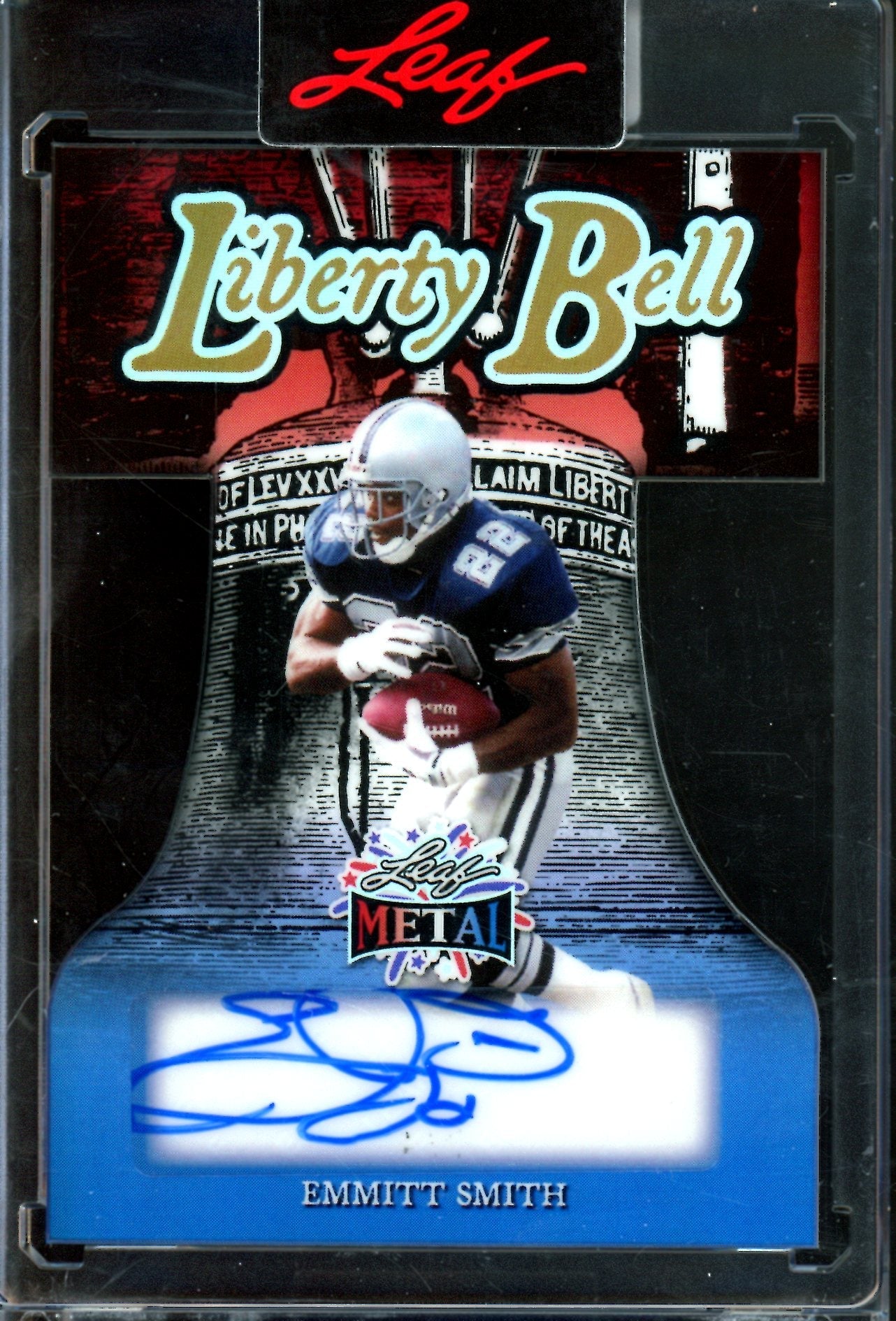 2026 Leaf Metal Emmitt Smith Liberty Bell Autograph /4 Cowboys