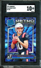 2024 Panini Donruss Drake Maye Retro Rated Rookie SGC 10 Patriots
