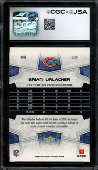 2008 Panini Score Brian Urlacher Authentic Autograph CGC Authentic
