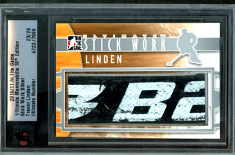 compare product 2010 In The Game Ultimate Trevor Linden Stick Work Relic /24 Canucks