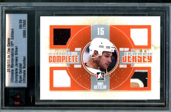 compare product 2010 In The Game Ultimate Ryan Getzlaf Complete Jersey /9 Ducks