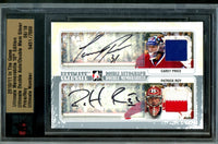 2010 In The Game Ultimate Carey Price / Patrick Roy Double Autograph Memorabilia /19